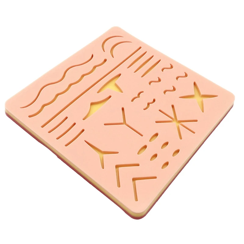 2025 New New Silicone Practice Wound Skin Module Surgeon Suture Trauma Training Tool Teaching Model Accessories
2025 New New Silicone Practice Wound Skin Module Surgeon Suture Trauma Training Tool Teaching Model Accessories
