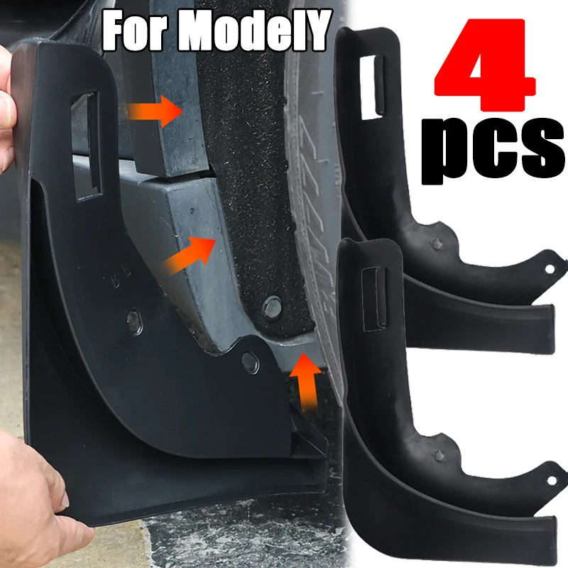 For Model Y Car Mudguard Cars Front Rear Fender Set with Screws Splash Guards Matte Fender Auto Modification Accessories
For Model Y Car Mudguard Cars Front Rear Fender Set with Screws Splash Guards Matte Fender Auto Modification Accessories