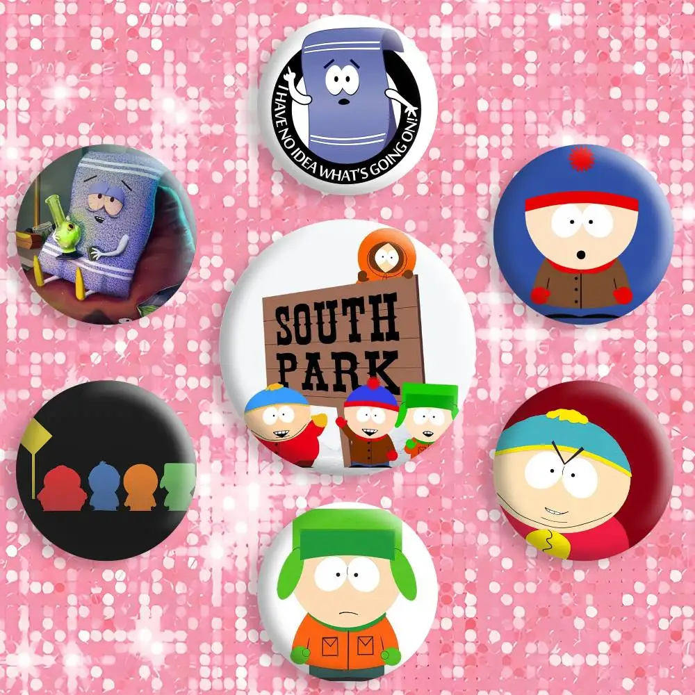 S-SouthES Cute P-Park Button Pins Backpack Clothing Decor Brooch Badge Jewelry Gifts for Kids
S-SouthES Cute P-Park Button Pins Backpack Clothing Decor Brooch Badge Jewelry Gifts for Kids