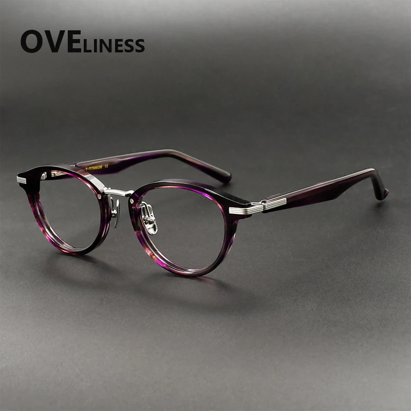 2026 Acetate Titanium Glasses Frame Women New Brand Design Retro Round Eyeglasses frame Vintage Japanese Spectacles Eyewear
2026 Acetate Titanium Glasses Frame Women New Brand Design Retro Round Eyeglasses frame Vintage Japanese Spectacles Eyewear