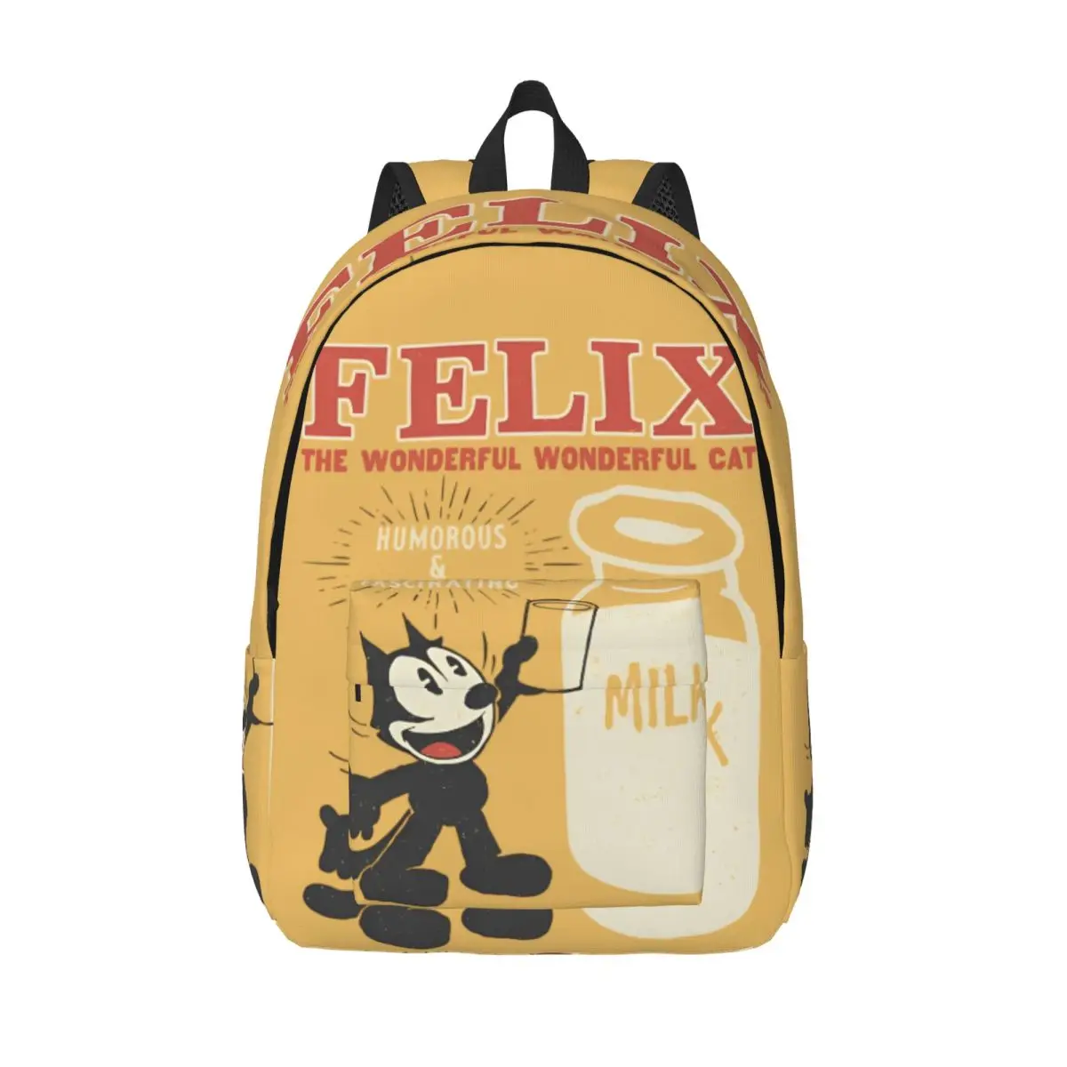 Felixing Wonderful Milk Cat Рюкзак для мужчин и женщин Повседневный студенческий походный дорожный рюкзак с героями мультфильмов Сумка для ноутбука Подарок
Felixing Wonderful Milk Cat Рюкзак для мужчин и женщин Повседневный студенческий походный дорожный рюкзак с героями мультфильмов Сумка для ноутбука Подарок