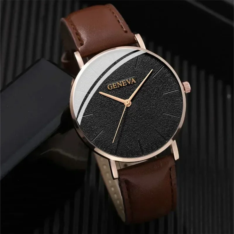 Men's Quartz Watch and Pearl Bracelet Set, Sporty Casual Style, Trendy Fashion Gift for Boyfriend, 4 Pieces per Set
Men's Quartz Watch and Pearl Bracelet Set, Sporty Casual Style, Trendy Fashion Gift for Boyfriend, 4 Pieces per Set