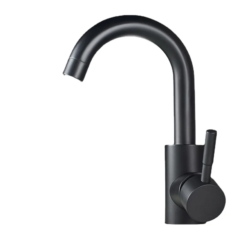 Black Nickel Bathroom Basin Faucet 304 Stainless Steel Hot Cold Wash Mixer Crane Tap 360 Rotation Sink Faucets Single Handle
Black Nickel Bathroom Basin Faucet 304 Stainless Steel Hot Cold Wash Mixer Crane Tap 360 Rotation Sink Faucets Single Handle
