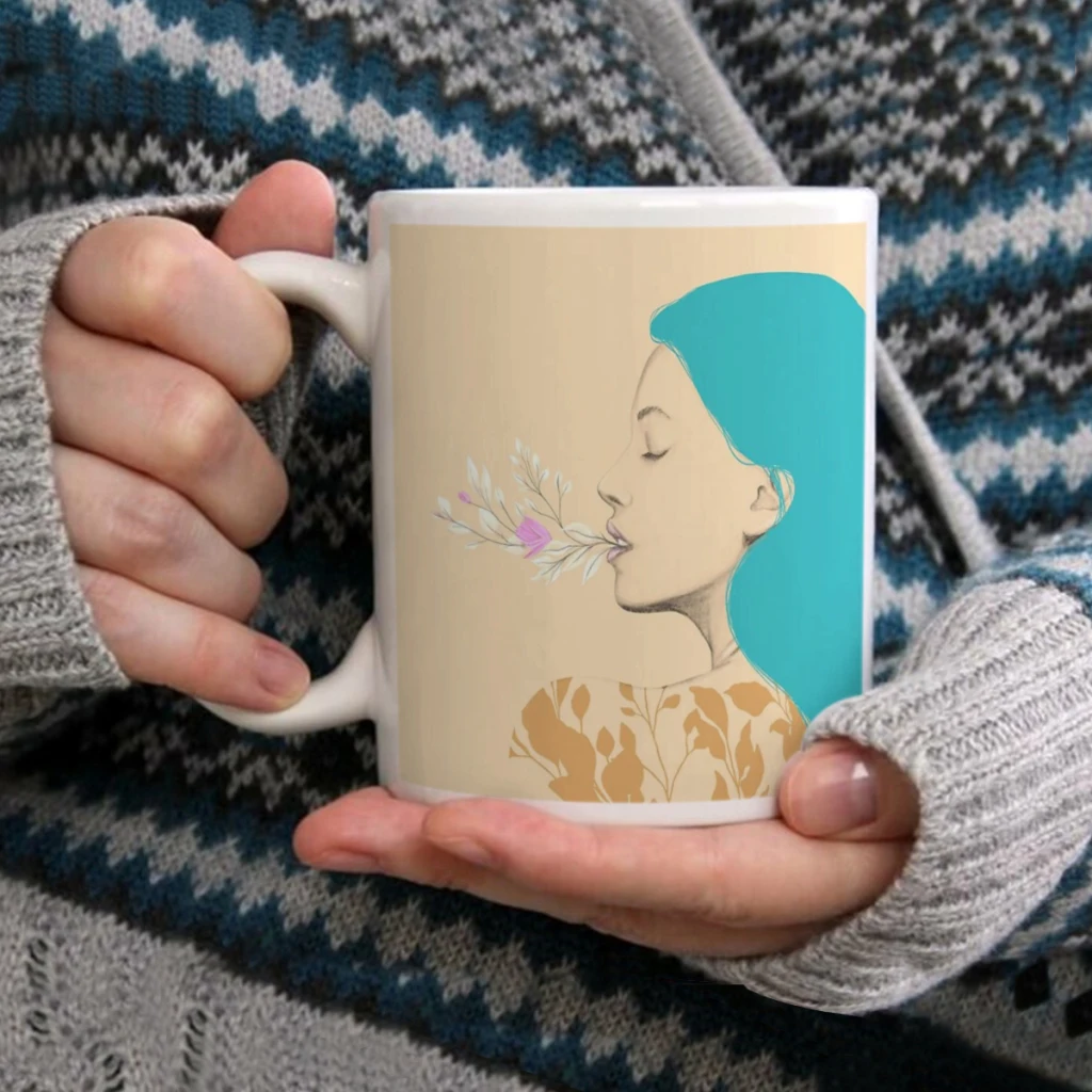 Blue hair in Bloom dayCoffee Mug Tea Cup 11oz Coffee Cup Funny Birthday Ceramic Mug Personalized Cup
Blue hair in Bloom dayCoffee Mug Tea Cup 11oz Coffee Cup Funny Birthday Ceramic Mug Personalized Cup
