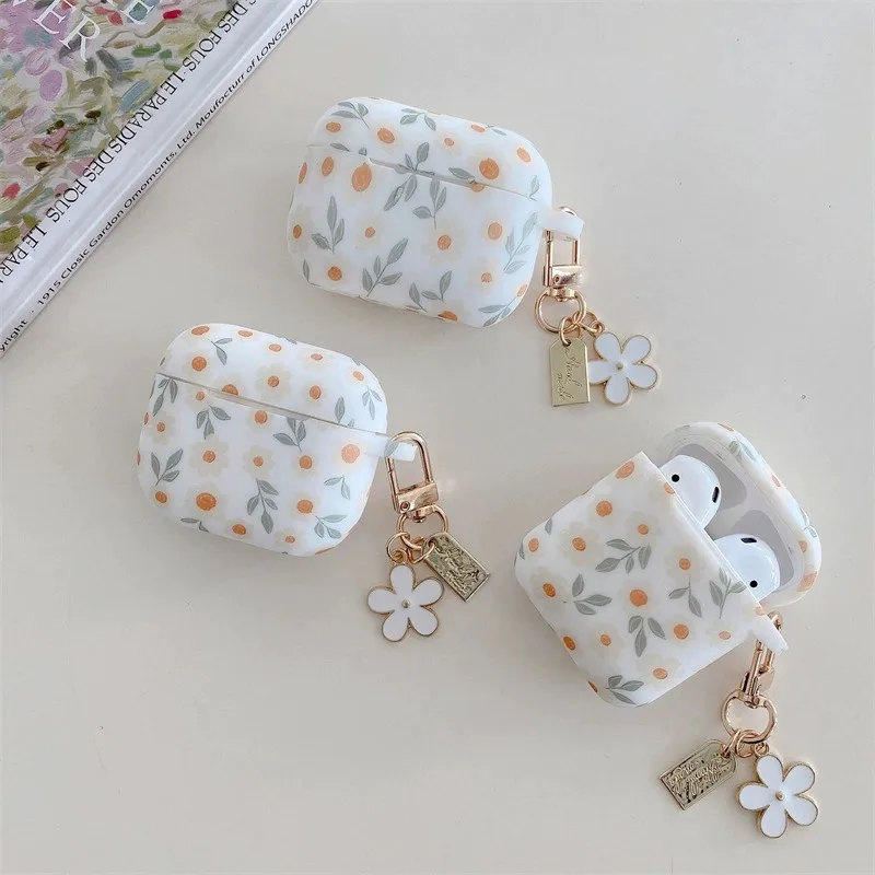 Flower Print Earphone Case for Apple AirPods 4 for AirPods 2 3 Pro2 Silicone Soft Wireless Headphones Cover with Keychain 2025
Flower Print Earphone Case for Apple AirPods 4 for AirPods 2 3 Pro2 Silicone Soft Wireless Headphones Cover with Keychain 2025