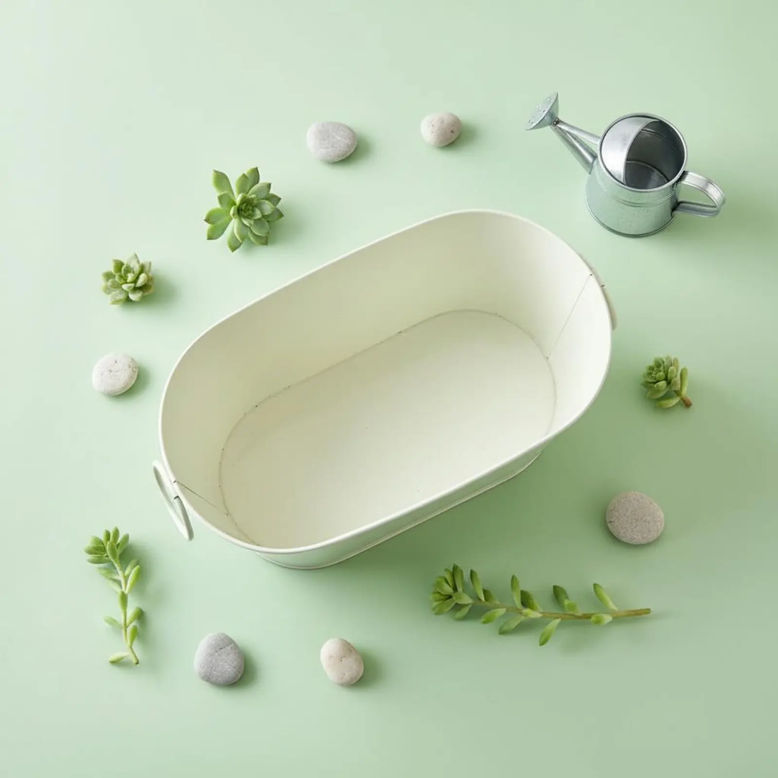 Drought-Tolerant Plant Planter Box Versatile Oval Metal Planter Plant Container Gardening Supply for Balcony, Patio
Drought-Tolerant Plant Planter Box Versatile Oval Metal Planter Plant Container Gardening Supply for Balcony, Patio
