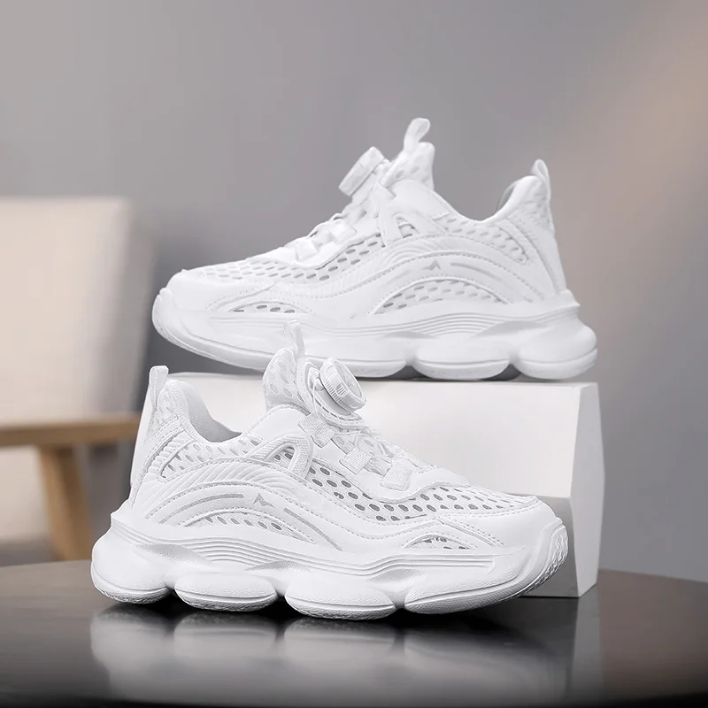 Hollow Mesh Kids Running Shoes Summer Ultra Soft Sole Anti-slip Anti-wear Comfort Footwear for Daily Physical Exercise
Hollow Mesh Kids Running Shoes Summer Ultra Soft Sole Anti-slip Anti-wear Comfort Footwear for Daily Physical Exercise