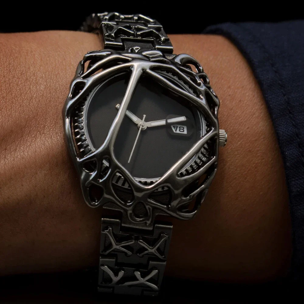 Cool Y2K Antique Alabaster Quartz Watch Men Retro Black Strap Red Medieval Old Unique Creative Men Watches Luminous AAA Clock
Cool Y2K Antique Alabaster Quartz Watch Men Retro Black Strap Red Medieval Old Unique Creative Men Watches Luminous AAA Clock