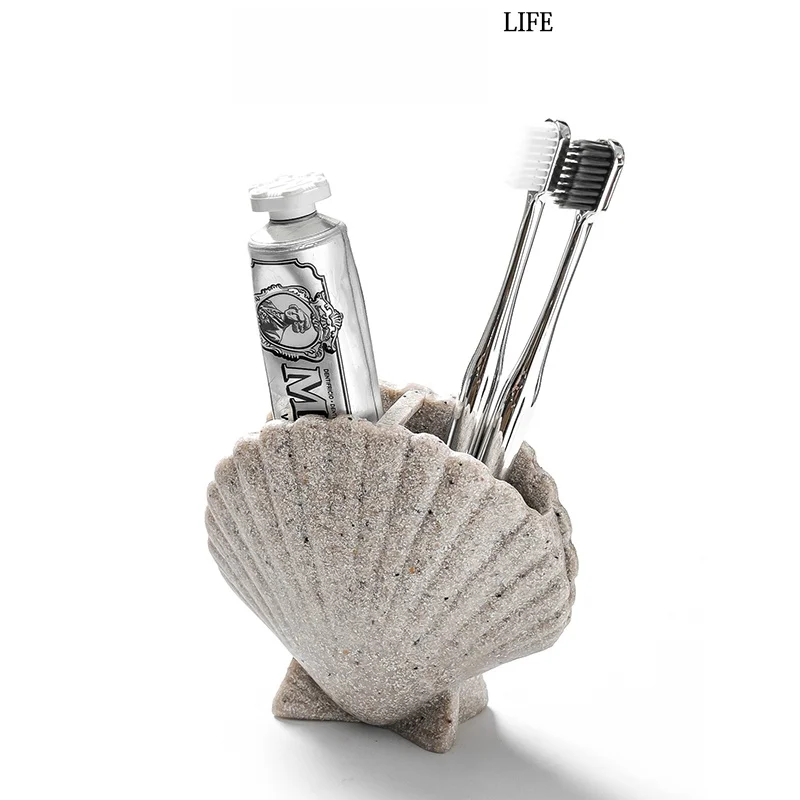 Minimalist Bathroom Toothbrush Holder Comb Organizer Desktop Sink Cave Stone Storage Shelf Decorative Element Luxury Style
Minimalist Bathroom Toothbrush Holder Comb Organizer Desktop Sink Cave Stone Storage Shelf Decorative Element Luxury Style