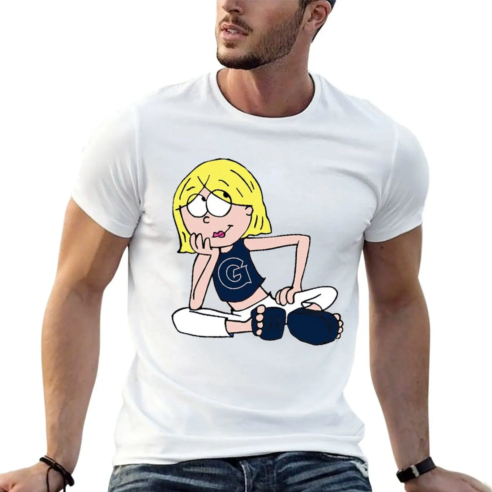 Georgetown Lizzie McGuire sticker T-Shirt anime t shirts for man cotton t shirt man mens graphic t shirts T-shirt
Georgetown Lizzie McGuire sticker T-Shirt anime t shirts for man cotton t shirt man mens graphic t shirts T-shirt