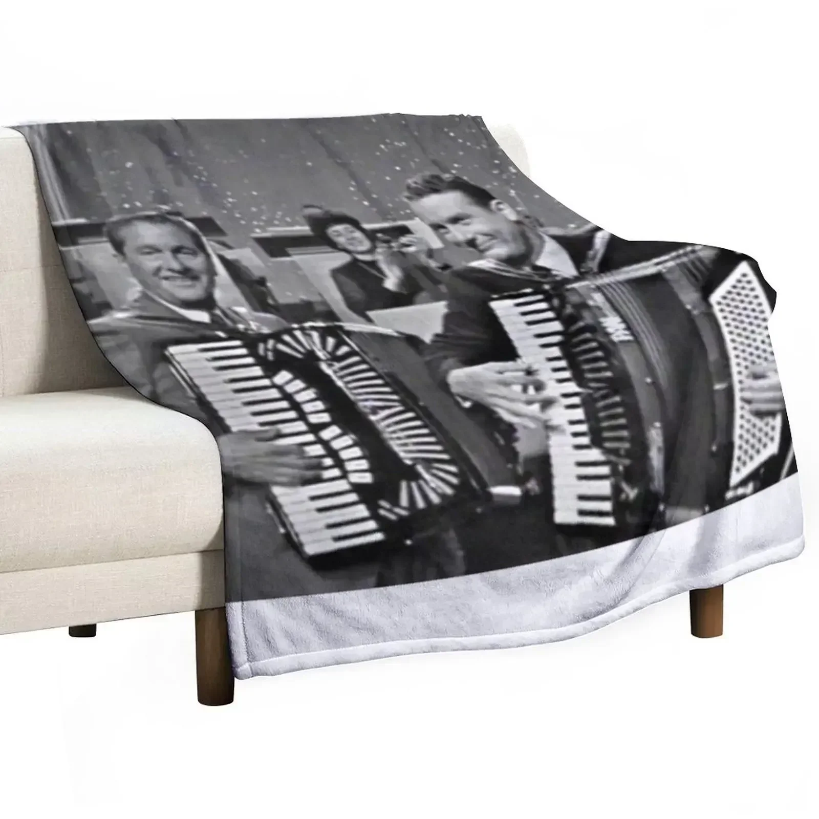 Lawrence Welk & Myron Floren Throw Blanket Lightweight Warm Blanket for Indoor Outdoor Use
Lawrence Welk & Myron Floren Throw Blanket Lightweight Warm Blanket for Indoor Outdoor Use