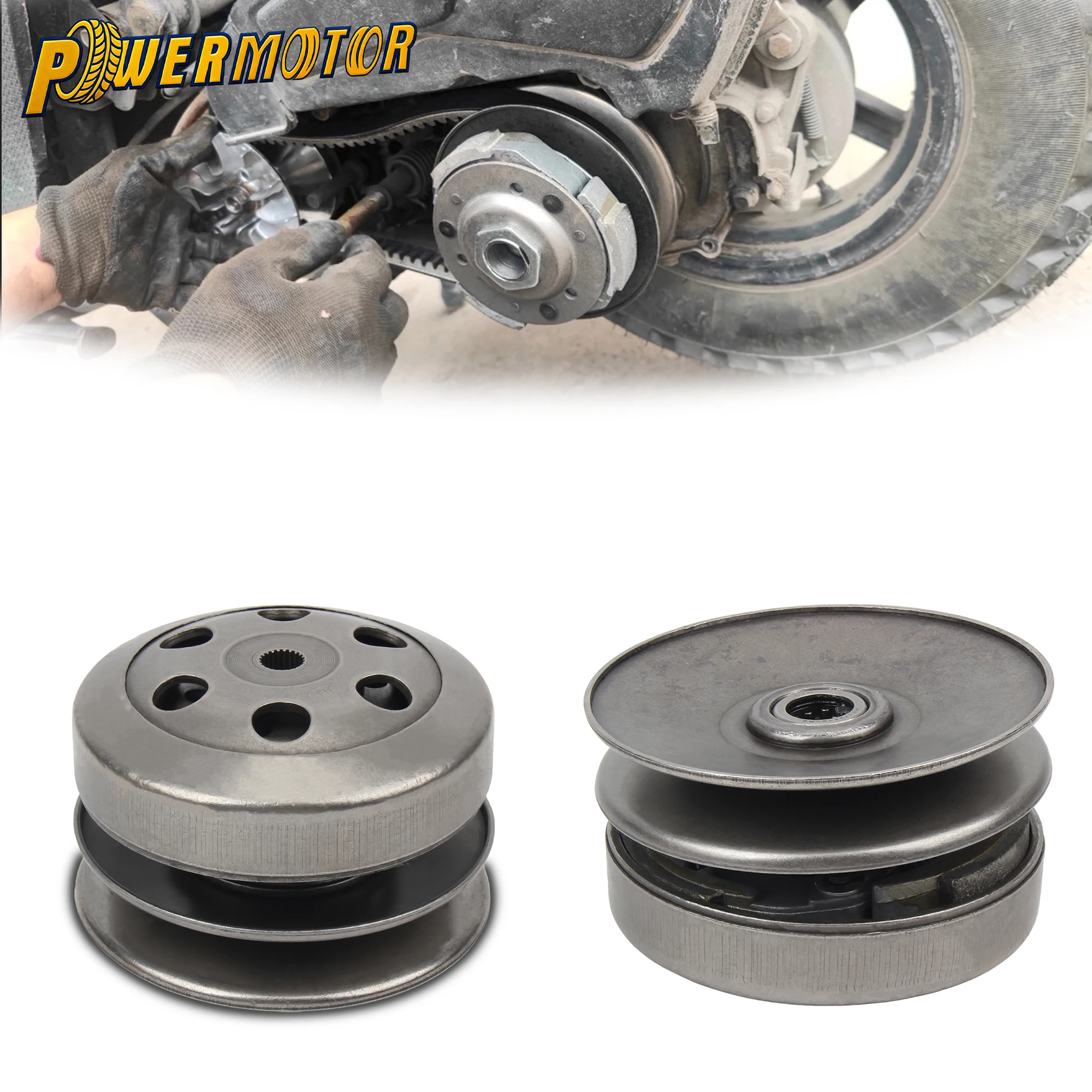 GY6 50cc Motorcycle Rear Clutch Driven Wheel Clutch Assembly For 139QMB 139QMA Engine ATV Go Karts Scooter Moped Accessories
GY6 50cc Motorcycle Rear Clutch Driven Wheel Clutch Assembly For 139QMB 139QMA Engine ATV Go Karts Scooter Moped Accessories