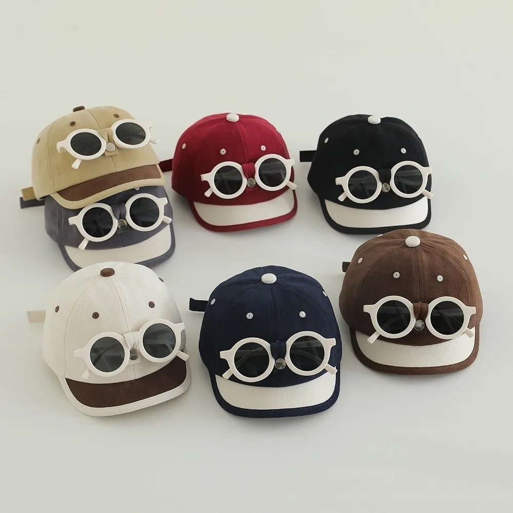 New Detachable Children's Sunglasses Hat Adjustable Casual Baby Hat Breathable Baseball Cap Summer Spring
New Detachable Children's Sunglasses Hat Adjustable Casual Baby Hat Breathable Baseball Cap Summer Spring