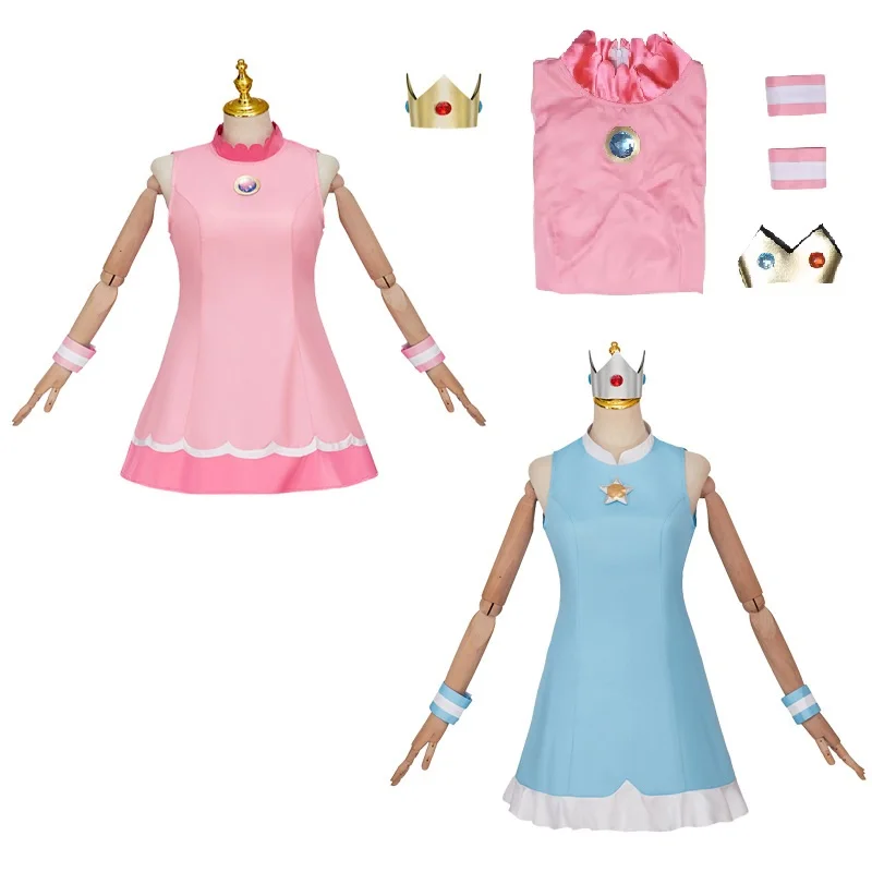 Princess Cosplay Peach Pink Blue Sportswear Peach Tennis Sui Costume Halloween Carnival Cosplay Peach Outfits
Princess Cosplay Peach Pink Blue Sportswear Peach Tennis Sui Costume Halloween Carnival Cosplay Peach Outfits