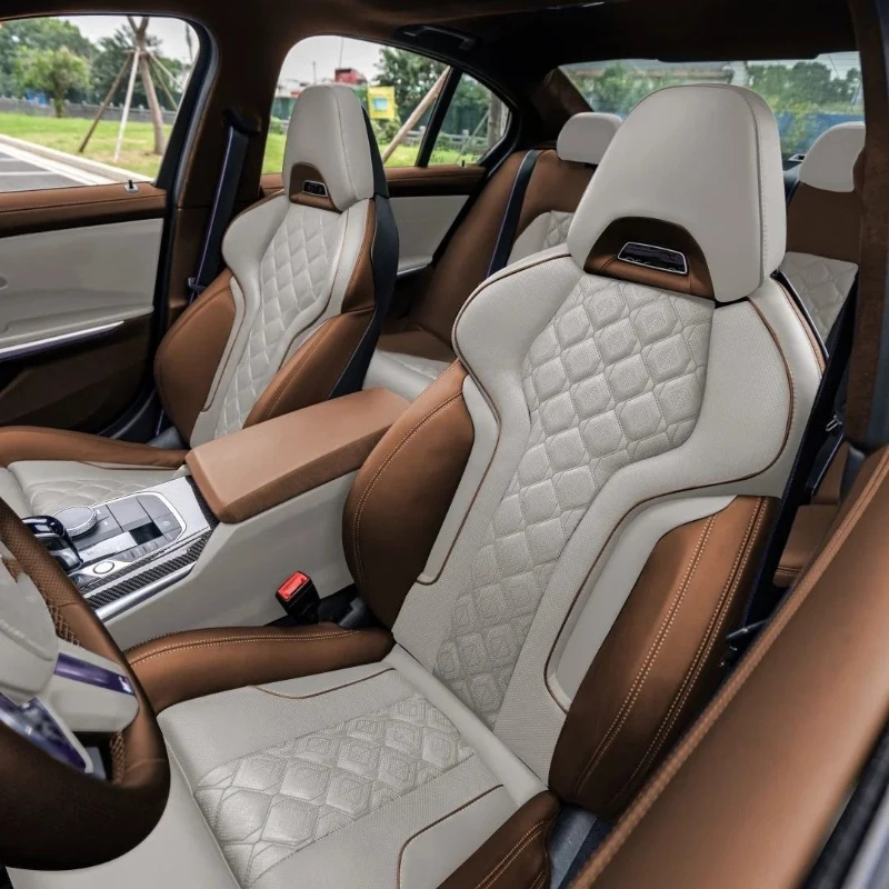 Fits BMW M3 G80 M4 G82 G83 Convertible, High Quality PU Leather Electric Performance Sport Seats, Comfortable & Stylish
Fits BMW M3 G80 M4 G82 G83 Convertible, High Quality PU Leather Electric Performance Sport Seats, Comfortable & Stylish