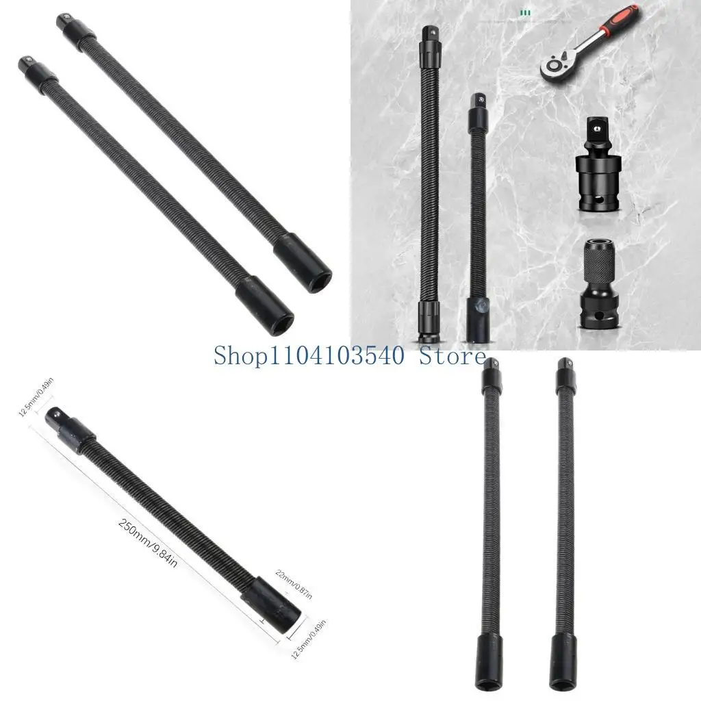 02DC 2x Electric Wrench Sleeve Socket Extension Tool Universal Rod Bendable Flexible Shaft Hose Shaft Connection Metal Link
02DC 2x Electric Wrench Sleeve Socket Extension Tool Universal Rod Bendable Flexible Shaft Hose Shaft Connection Metal Link