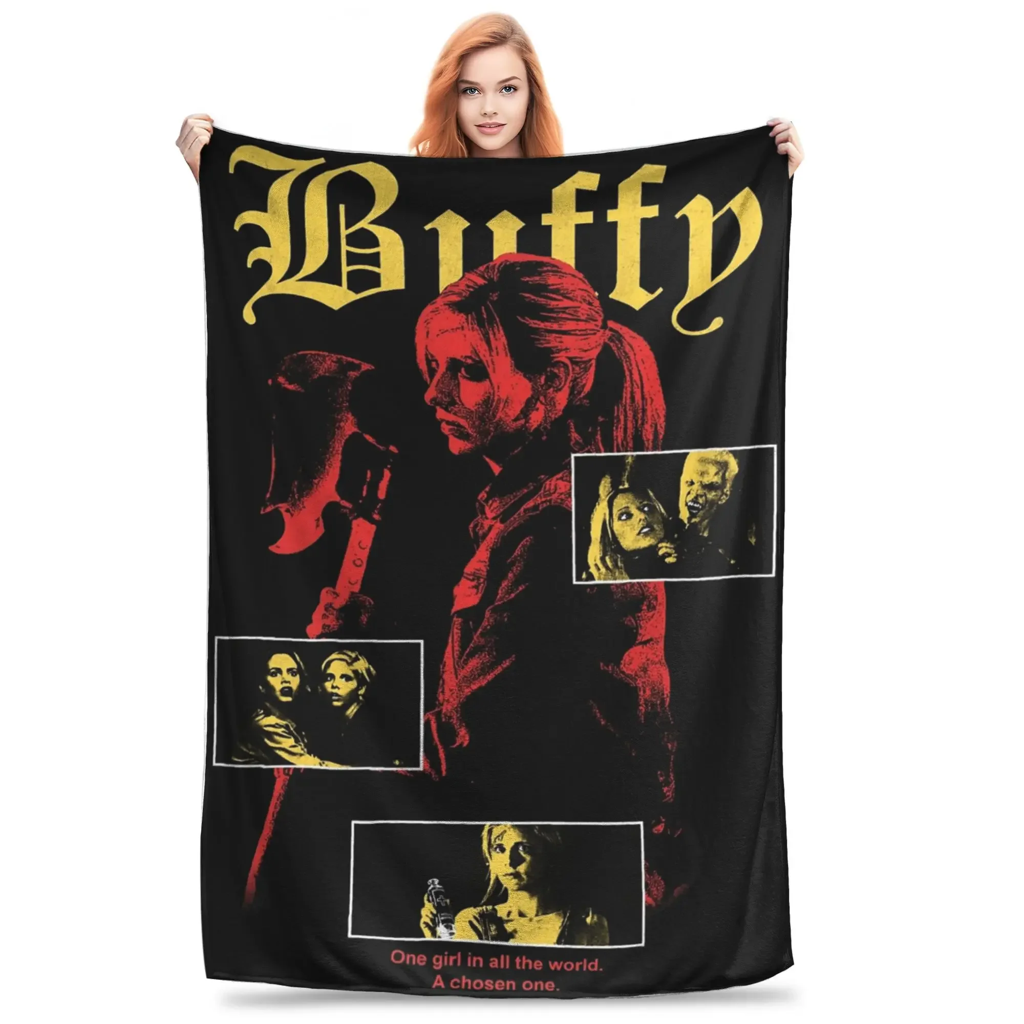 Super Soft Buffy the Vampire Slayer Throw Blanket Premium Fleece Flannel Lightweight Horror Movie Fuzzy Plush Blanket
Super Soft Buffy the Vampire Slayer Throw Blanket Premium Fleece Flannel Lightweight Horror Movie Fuzzy Plush Blanket