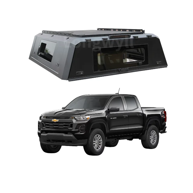 High Loading Capacity Truck Camper Shell for Chevrolet Colorado Aluminum Samrtcap Truck Topper Cap
High Loading Capacity Truck Camper Shell for Chevrolet Colorado Aluminum Samrtcap Truck Topper Cap