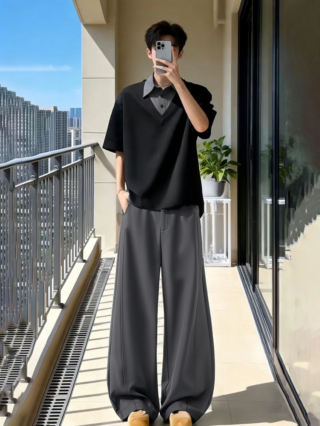 Мужские брюки-чинос Ey Deconstructed Wide Leg: прямые, свободные, с эффектом драпировки, на молнии, со средней посадкой, для повседневного стиля
Мужские брюки-чинос Ey Deconstructed Wide Leg: прямые, свободные, с эффектом драпировки, на молнии, со средней посадкой, для повседневного стиля