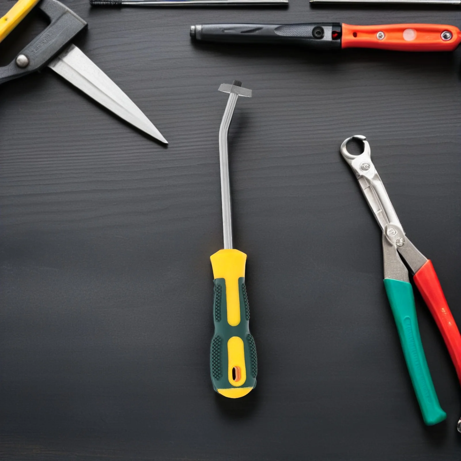 4Pcs Tile Grout Removal Tool Multi Purpose Durable Tungsten Steel Alloy Rubber Ergonomic Handle for Bathroom Kitchen Tile
4Pcs Tile Grout Removal Tool Multi Purpose Durable Tungsten Steel Alloy Rubber Ergonomic Handle for Bathroom Kitchen Tile