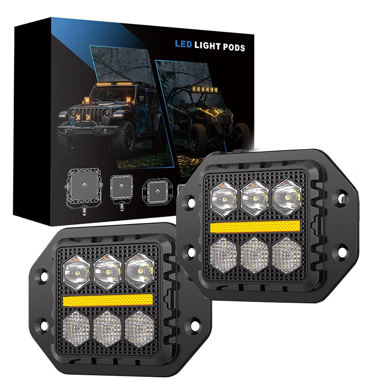 Противотуманные фары DRL для Jeep Truck Cars Suv Boat Car Светодиодные рабочие фары 3-дюймовые стробоскопы Белый Желтый Прожектор для внедорожного вождения
Противотуманные фары DRL для Jeep Truck Cars Suv Boat Car Светодиодные рабочие фары 3-дюймовые стробоскопы Белый Желтый Прожектор для внедорожного вождения