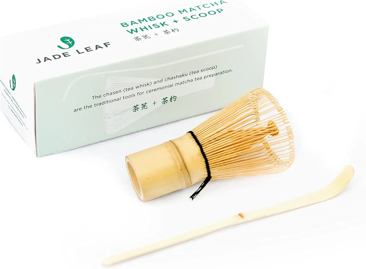 Bamboo Matcha Whisk & Scoop Set - Chasen & Chashaku for Green Tea
Bamboo Matcha Whisk & Scoop Set - Chasen & Chashaku for Green Tea