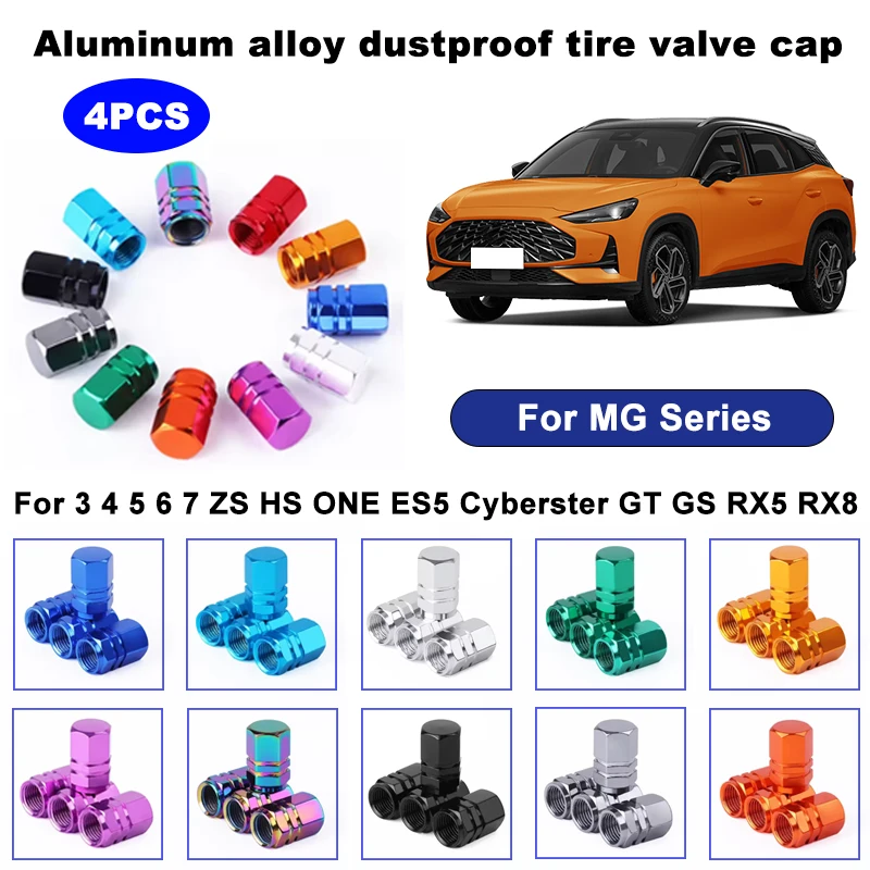 4PCS aluminum alloy car tire valve stem cap tire wheel rim valve cover dustproof and waterproof For MG Series car accessory
4PCS aluminum alloy car tire valve stem cap tire wheel rim valve cover dustproof and waterproof For MG Series car accessory