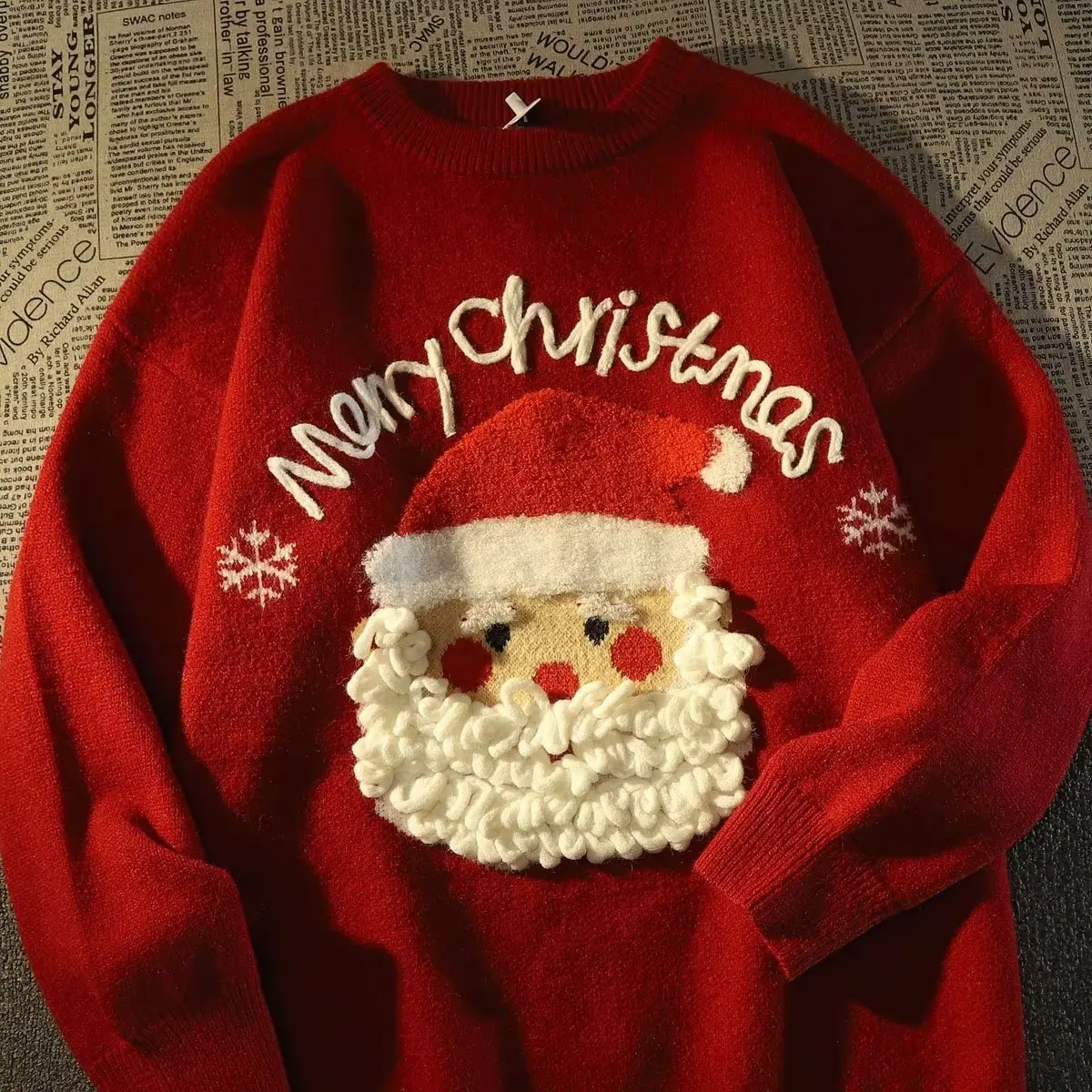 Вязаный свитер Cisas, свободный крой, внутренняя одежда, красный верхний слой для мужчин, осень-зима, большой размер, модные поездки на работу
Вязаный свитер Cisas, свободный крой, внутренняя одежда, красный верхний слой для мужчин, осень-зима, большой размер, модные поездки на работу