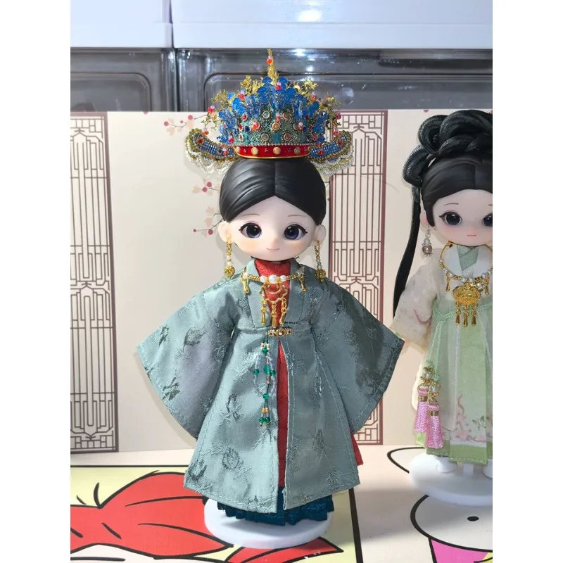 Ming Dynasty Hanfu Cloak Skirt Set Clothes Model for About 14cm BJD Action Figures Prop Ornaments Accessories DIY
Ming Dynasty Hanfu Cloak Skirt Set Clothes Model for About 14cm BJD Action Figures Prop Ornaments Accessories DIY