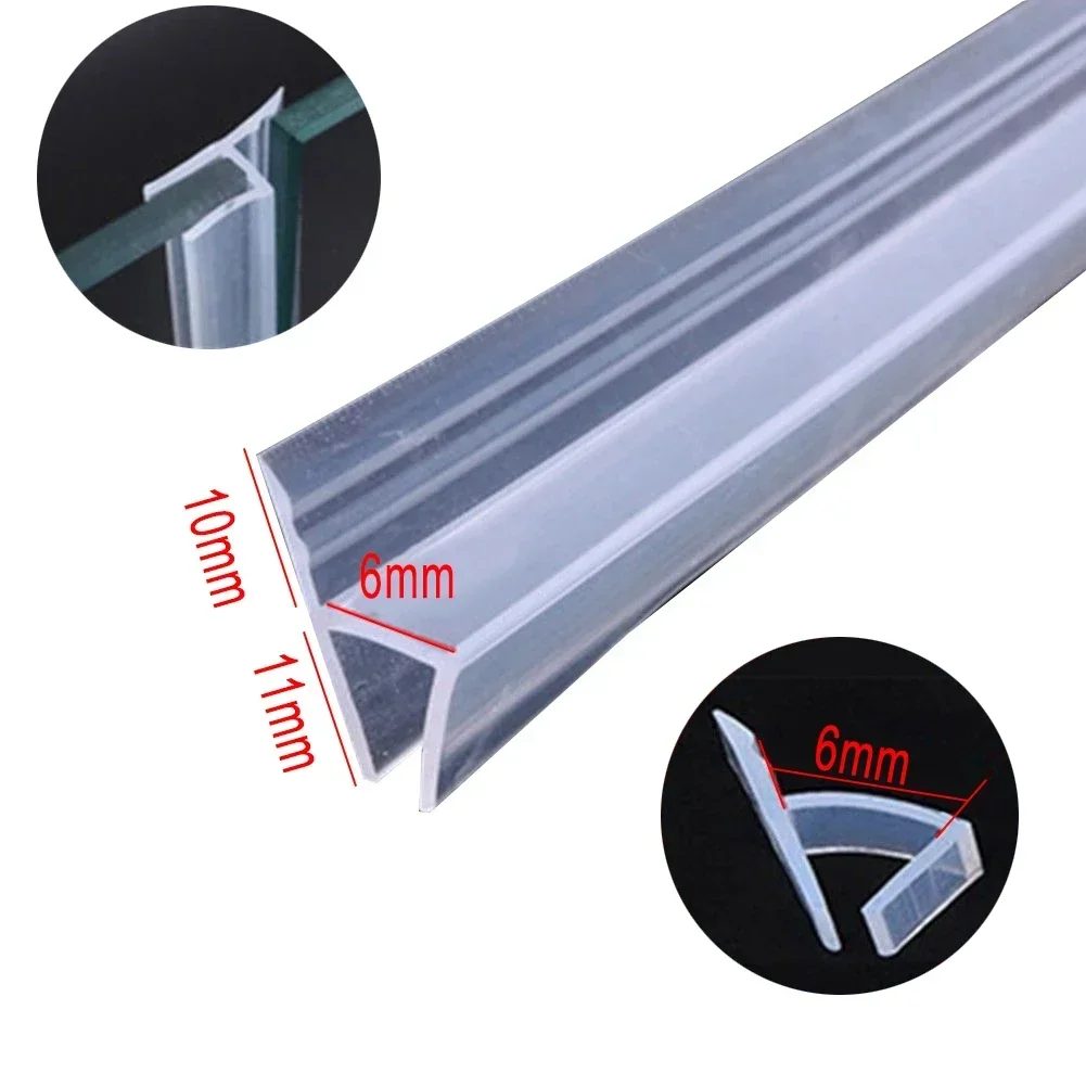 6/8/10/12mm Shower Screen Seal Strip Silicon Rubber Frameless Glass Door Bottom Weather Stripping Seal Sweep Glue-free Bathroom
6/8/10/12mm Shower Screen Seal Strip Silicon Rubber Frameless Glass Door Bottom Weather Stripping Seal Sweep Glue-free Bathroom