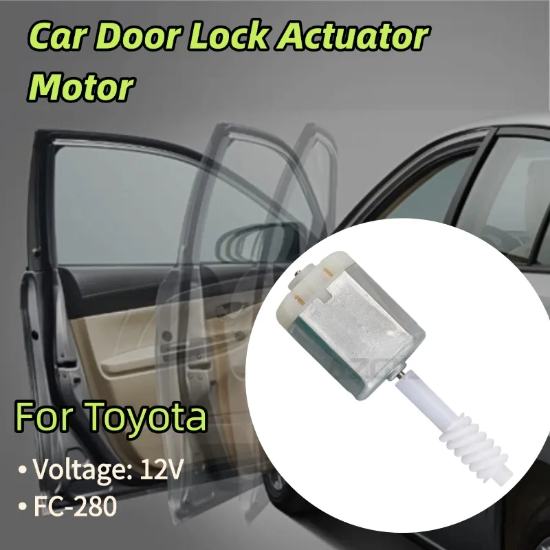 AZGIANT High Power FC-280 Car Centre Door Lock Motor 12V DC Auto Door Lock Repair For 2004-2014 Toyota Kijiang Inova MK1
AZGIANT High Power FC-280 Car Centre Door Lock Motor 12V DC Auto Door Lock Repair For 2004-2014 Toyota Kijiang Inova MK1