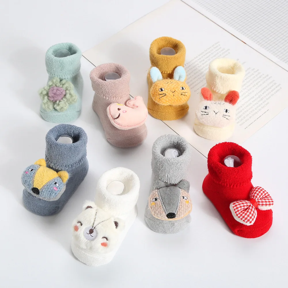 Autumn Winter Baby Girls Socks Newborn Cartoon Animal Baby Socks Infant Baby Boy Socks Anti Slip Soft Cotton Floor Sock Shoes
Autumn Winter Baby Girls Socks Newborn Cartoon Animal Baby Socks Infant Baby Boy Socks Anti Slip Soft Cotton Floor Sock Shoes