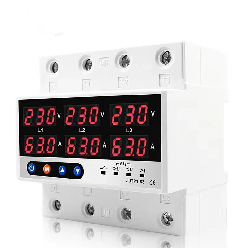 Лидер продаж, 63 а/100 А, трехфазная Din-рейка, защита от пониженного напряжения и перенапряжения
Лидер продаж, 63 а/100 А, трехфазная Din-рейка, защита от пониженного напряжения и перенапряжения