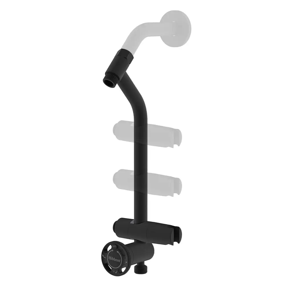 All Metal Shower Diverter with Showerhead Holder, Easy Reach 4 Way Diverter with Pause Mode, 13.5\ Stainless Steel Slide Bar
All Metal Shower Diverter with Showerhead Holder, Easy Reach 4 Way Diverter with Pause Mode, 13.5\ Stainless Steel Slide Bar
