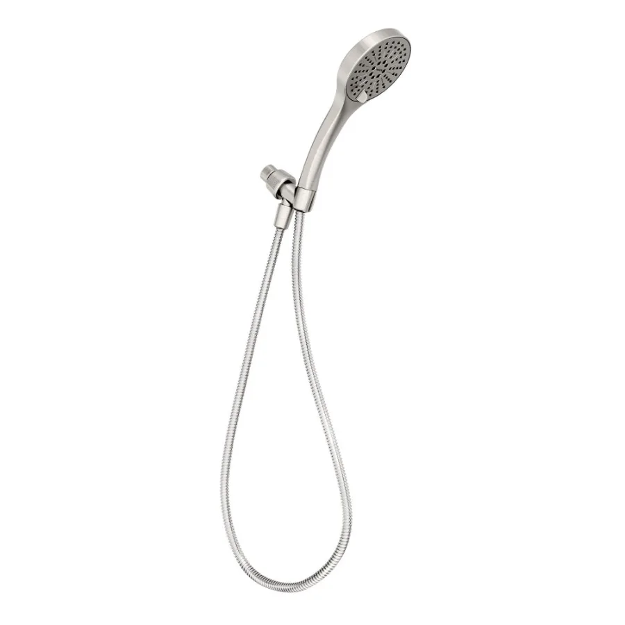 Iso 6-Spray 4.5" Handheld Rain Shower Head Spot Resist Brushed Nickel 1.75 GPM
Iso 6-Spray 4.5" Handheld Rain Shower Head Spot Resist Brushed Nickel 1.75 GPM