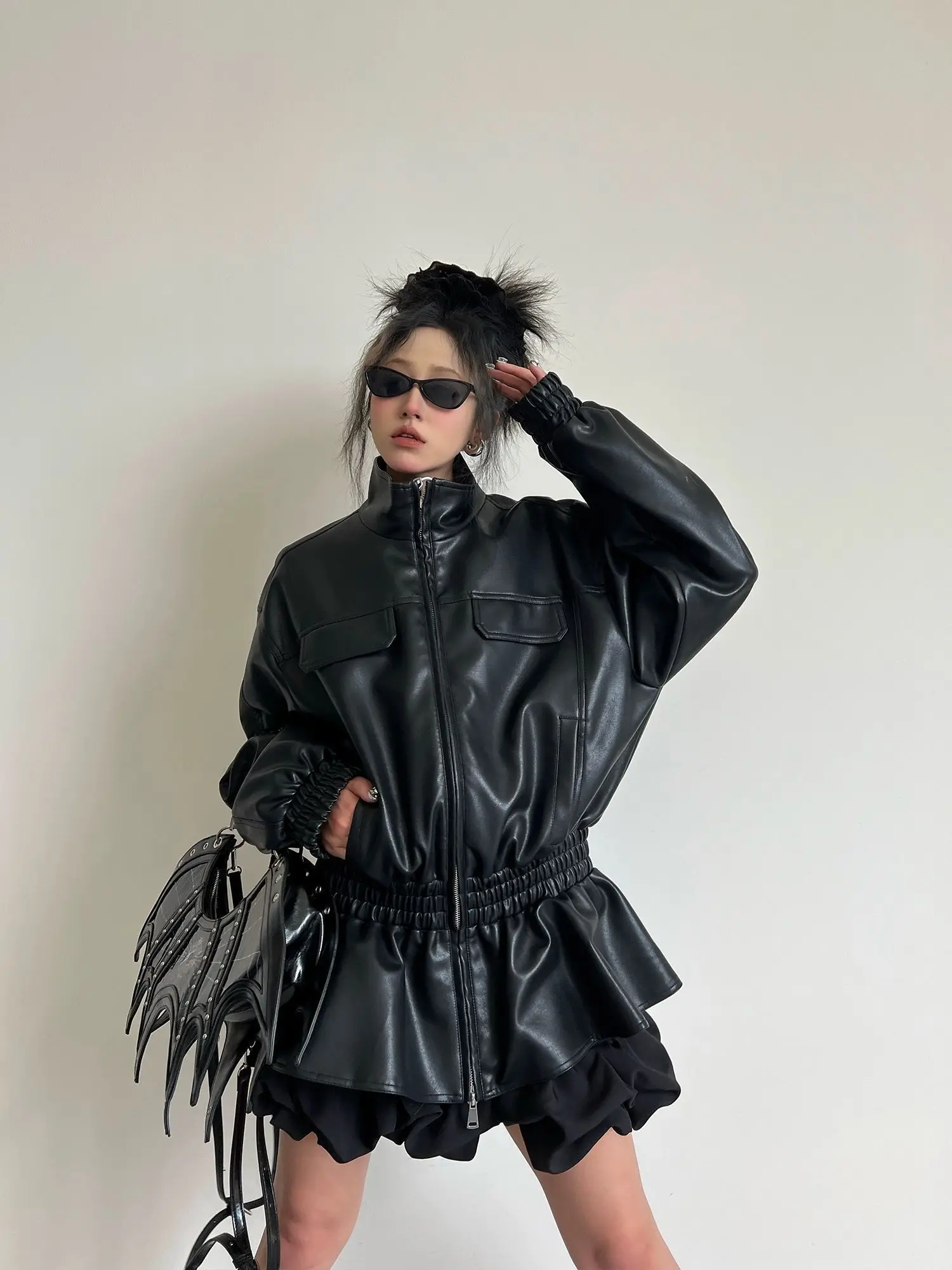 Short Style, Stylish 2026 Spring and Autumn New American Style High-end Loose Motorcycle Leather Jacket Trend
Short Style, Stylish 2026 Spring and Autumn New American Style High-end Loose Motorcycle Leather Jacket Trend