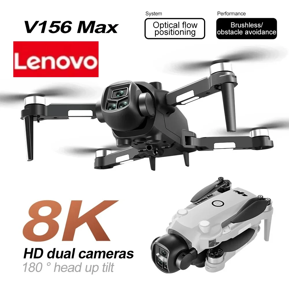 Дрон Lenovo Professional V156MAX GPS 8K с камерой, FPV, облетом препятствий, складной, с пультом управления и экраном
Дрон Lenovo Professional V156MAX GPS 8K с камерой, FPV, облетом препятствий, складной, с пультом управления и экраном