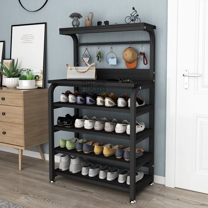 Simple Shoe Rack Home Doorway Multi-Layer Shoe Storage Rack Economical Rental House Coat Rack Shoe Cabinet Integrated
Simple Shoe Rack Home Doorway Multi-Layer Shoe Storage Rack Economical Rental House Coat Rack Shoe Cabinet Integrated