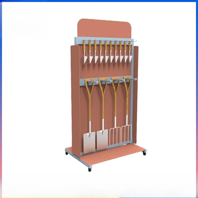 Outdoor tool display rack, engineer shovel display rack, five tool display rack, belonging to the shelf
Outdoor tool display rack, engineer shovel display rack, five tool display rack, belonging to the shelf