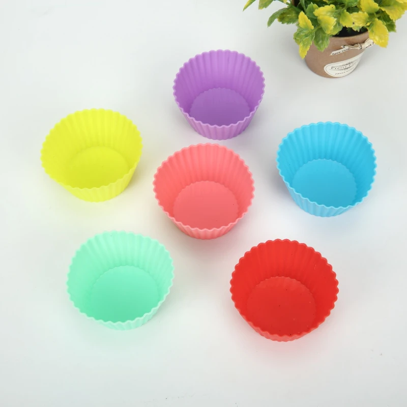 Moldes De Silicona Reusable Silicone Baking Cups Muffin Liners Cupcake Mold Multicolor
Moldes De Silicona Reusable Silicone Baking Cups Muffin Liners Cupcake Mold Multicolor