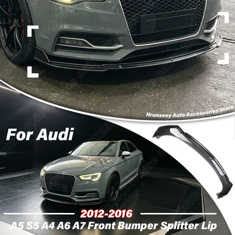 For Audi A5 S5 A4 A6 A7 2012 2013 2014 2015 2016 Front Bumper Splitter Lip Valance Extension Side Canard Shark Fin Car Body Kit
For Audi A5 S5 A4 A6 A7 2012 2013 2014 2015 2016 Front Bumper Splitter Lip Valance Extension Side Canard Shark Fin Car Body Kit