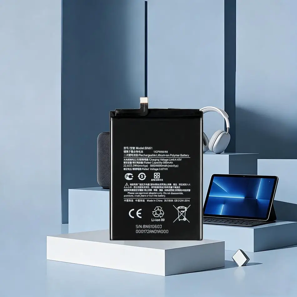 Надежный аккумулятор BN61 6000 мАч для мобильного телефона Xiaomi Pocophone X3 Poco с длительным сроком службы
Надежный аккумулятор BN61 6000 мАч для мобильного телефона Xiaomi Pocophone X3 Poco с длительным сроком службы