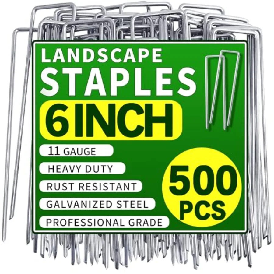 0 Pack Landscape Staples Garden Stakes Galvanized Garden Staples Pins Anti-Rust Ground Stakes for Weed Barrier Irrigation Tubin
0 Pack Landscape Staples Garden Stakes Galvanized Garden Staples Pins Anti-Rust Ground Stakes for Weed Barrier Irrigation Tubin