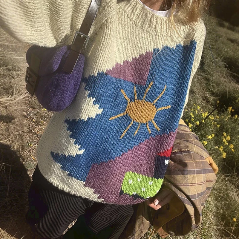 Autumn Winter Women's round Ne Sweater Knitted Long Sve Thermal Comfortable Knitwear Easy to Wear off oulder Sve
Autumn Winter Women's round Ne Sweater Knitted Long Sve Thermal Comfortable Knitwear Easy to Wear off oulder Sve