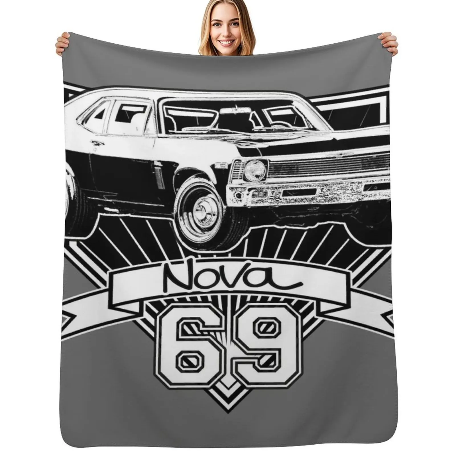 1969 Nova Throw Blanket Soft Home Decor Blanket for Couch Bedroom
1969 Nova Throw Blanket Soft Home Decor Blanket for Couch Bedroom
