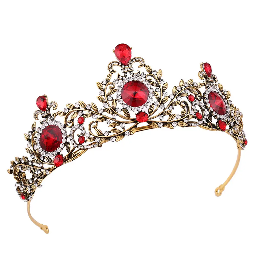 1Pcs Bridal Crown Alloy Leaf Rhinestone Inlaid Wedding Tiara Elegant Crystal Hair Accessories for Bride Engagement Party
1Pcs Bridal Crown Alloy Leaf Rhinestone Inlaid Wedding Tiara Elegant Crystal Hair Accessories for Bride Engagement Party