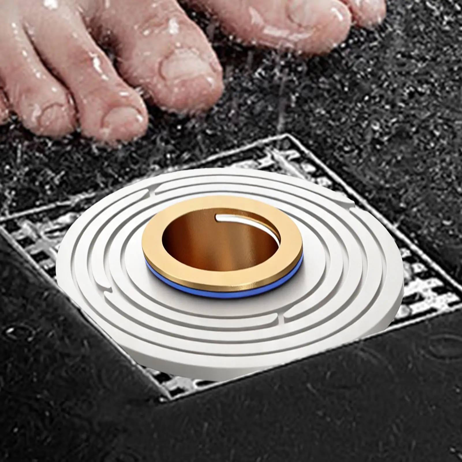 Backflow Prevention Shower Drain Plug Odor Blocker & Sealing Ring For Home Apartments Floor Drains, Prevents Sewer Gas & Leaks
Backflow Prevention Shower Drain Plug Odor Blocker & Sealing Ring For Home Apartments Floor Drains, Prevents Sewer Gas & Leaks