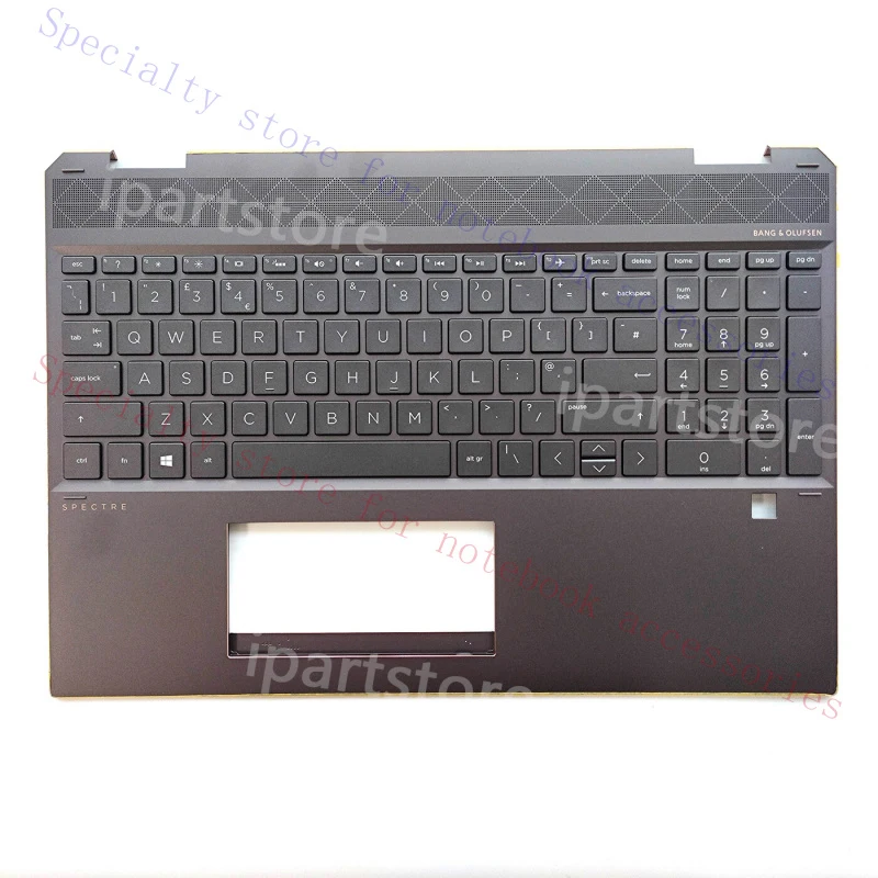 A+ New Palmrest Upper Case w/Backlit Keyboard For HP Spectre 15-DF L38262-DB1
A+ New Palmrest Upper Case w/Backlit Keyboard For HP Spectre 15-DF L38262-DB1