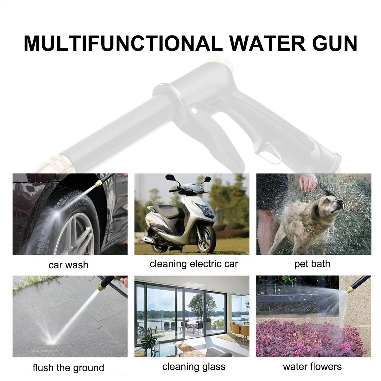 Portable Pressure Washer Portable Cleaning Sprayer High Pressure Car Wash Machine For Truck Car Floor Wall Fence Window Lawn
Portable Pressure Washer Portable Cleaning Sprayer High Pressure Car Wash Machine For Truck Car Floor Wall Fence Window Lawn