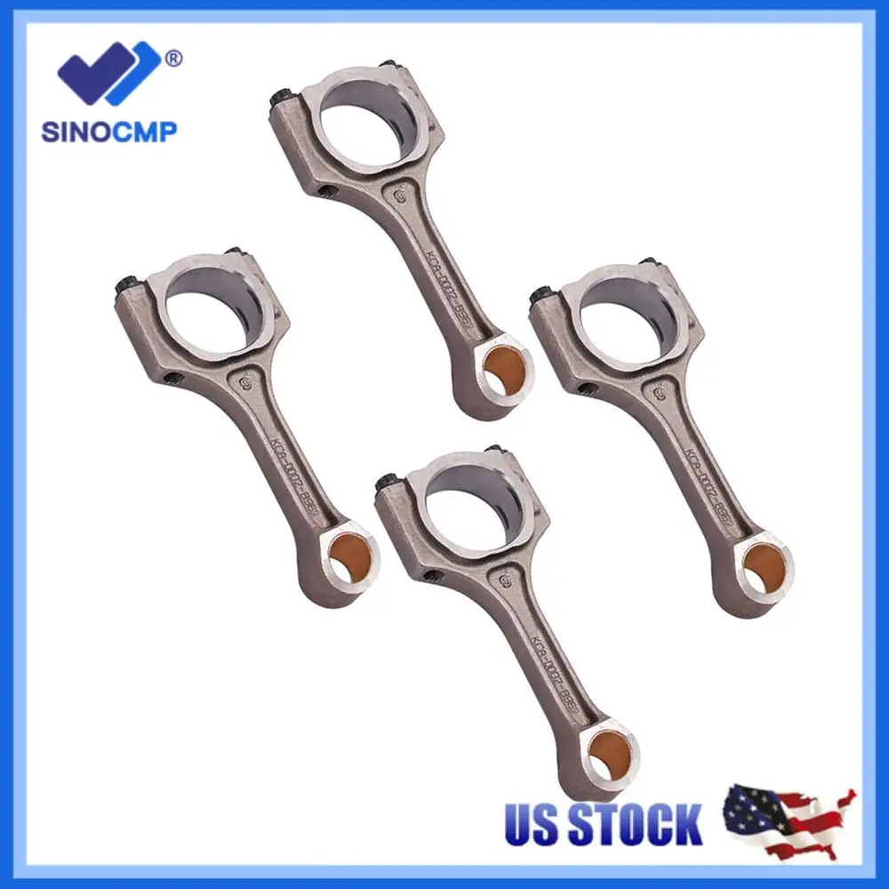 Шатуны двигателя 4x 235102B700 23510-2B700 для 2014-2021 Hyundai Veloster Tucson Sonata Kia Forte Optima 1.6L Turbo
Шатуны двигателя 4x 235102B700 23510-2B700 для 2014-2021 Hyundai Veloster Tucson Sonata Kia Forte Optima 1.6L Turbo